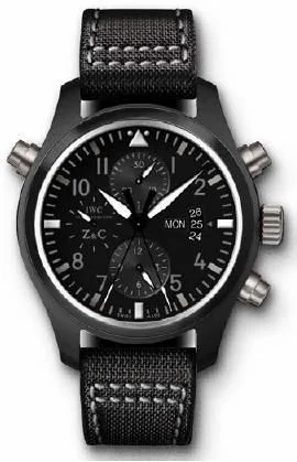 IWC Pilot's Watch Double Chronograph Top Gun Zegg & Cerlati IW3799-03 (IW379903)